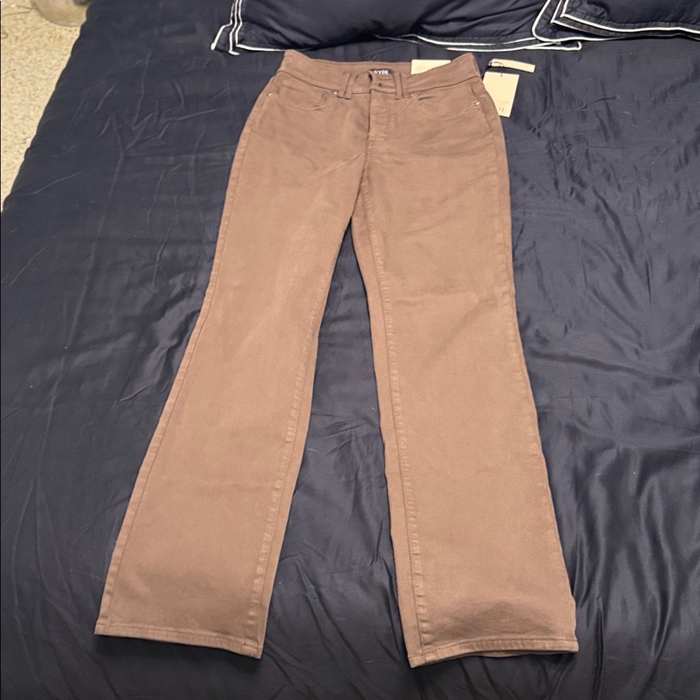 NYDJ Women's Brown Flare Jeans